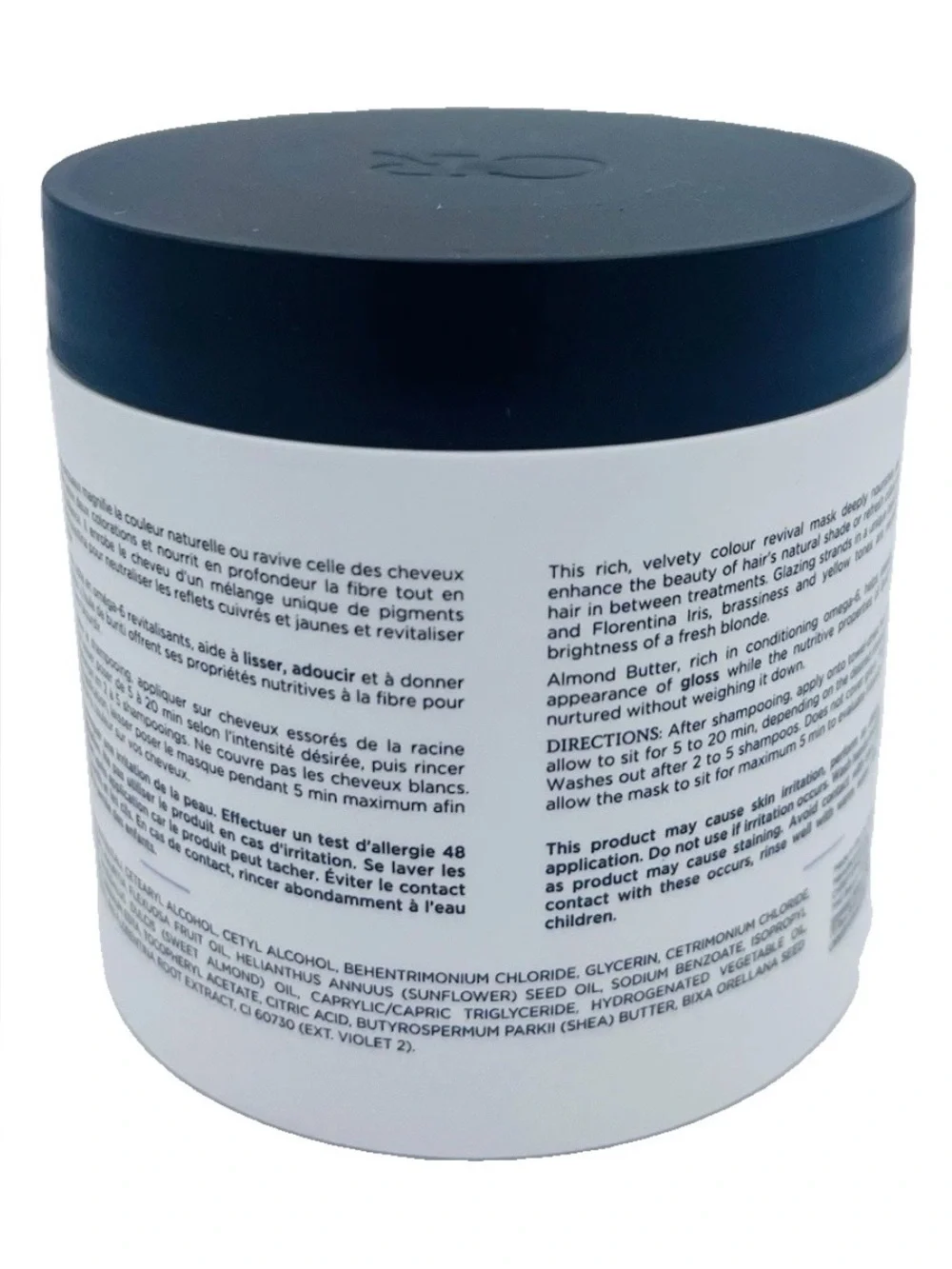 Christophe Robin Shade Variation Mask Baby Blonde 250ml Nutritive Hair Care New